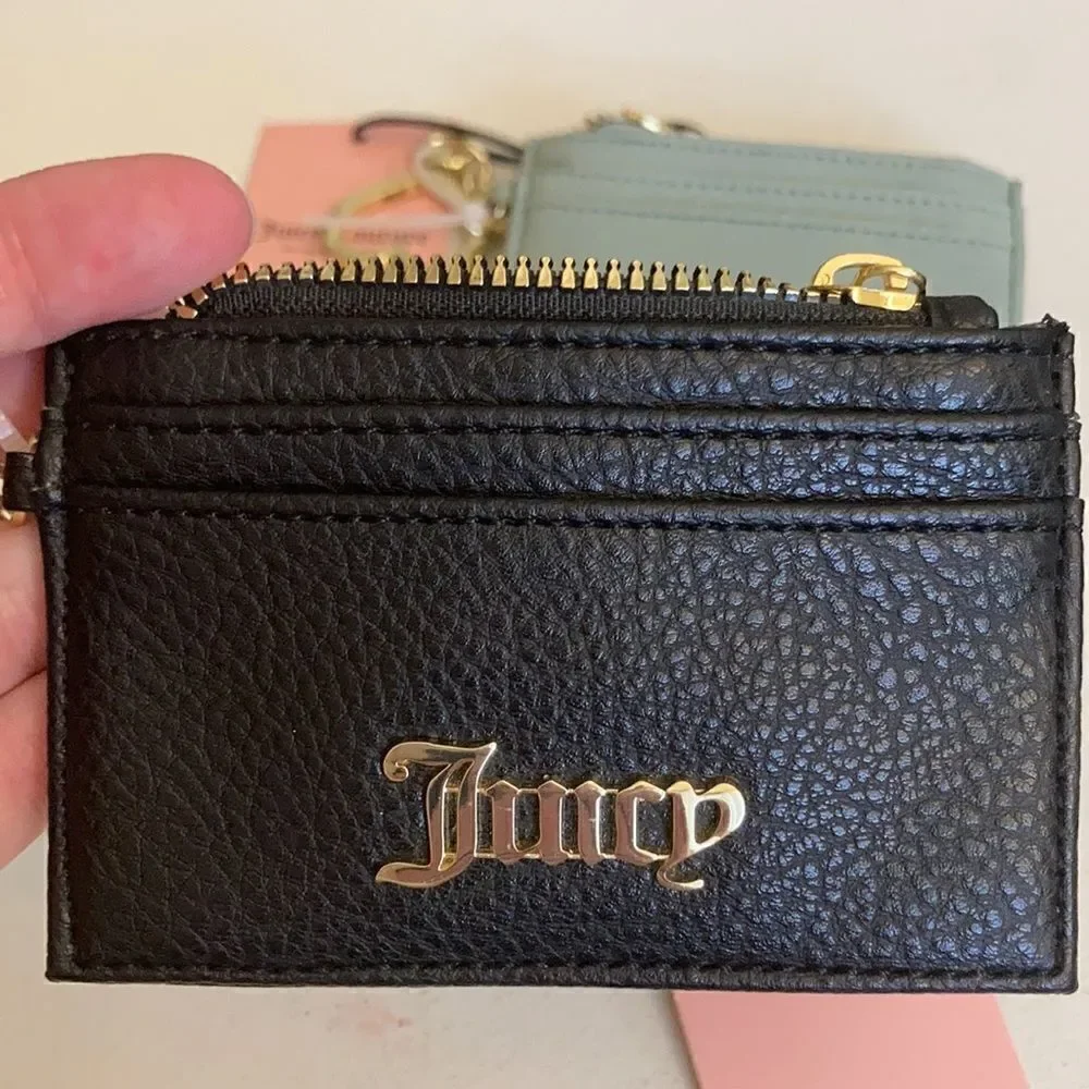 Juicy Couture Zipper Card Case